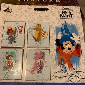 Disney Ink and Paint pin set